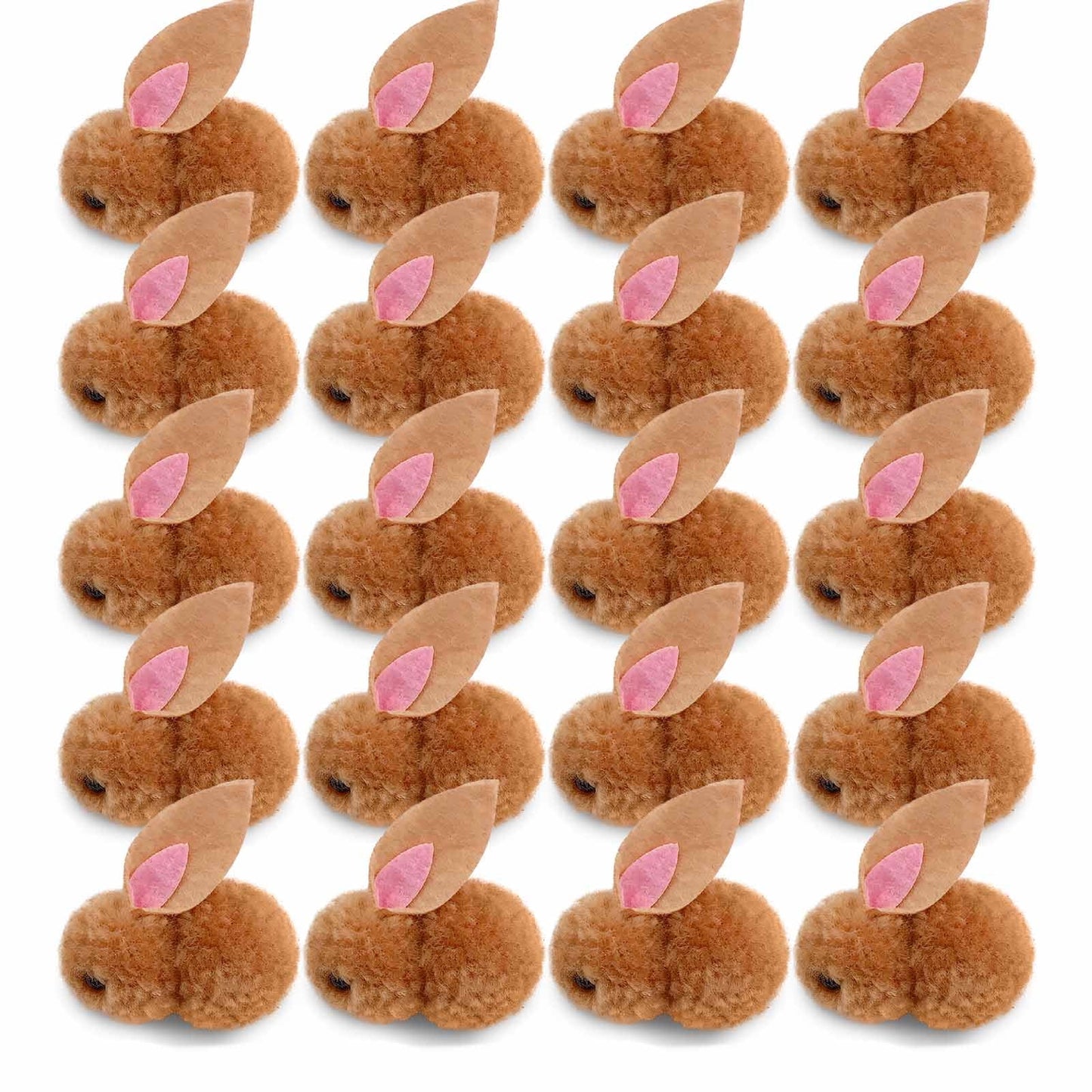 Easter Egg Rabbit Ornaments 20pcs Easter Decoration Mini Bunny Easter Bunny Doll Toy Gift