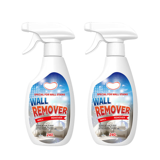 Instant Mold Stain&nbsp;,Wall Mold Remover Spray,2PC 240ml Antimicrobial Wall Cleaner - Fast-Acting Mildew & Mold Remover for White Walls | Safe for Home Use(MulticolorWhite)