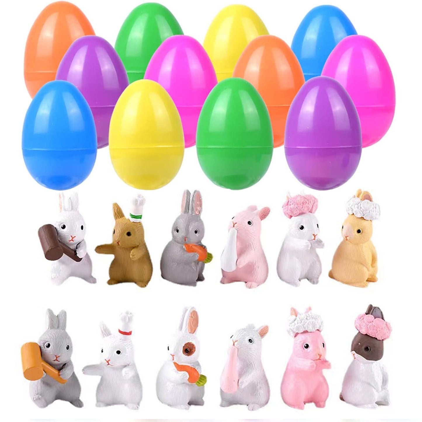 Easter Decor Easter Bunny Surprise Easter 12/14 Piece Set Children Gift Easter Basket Easter Set