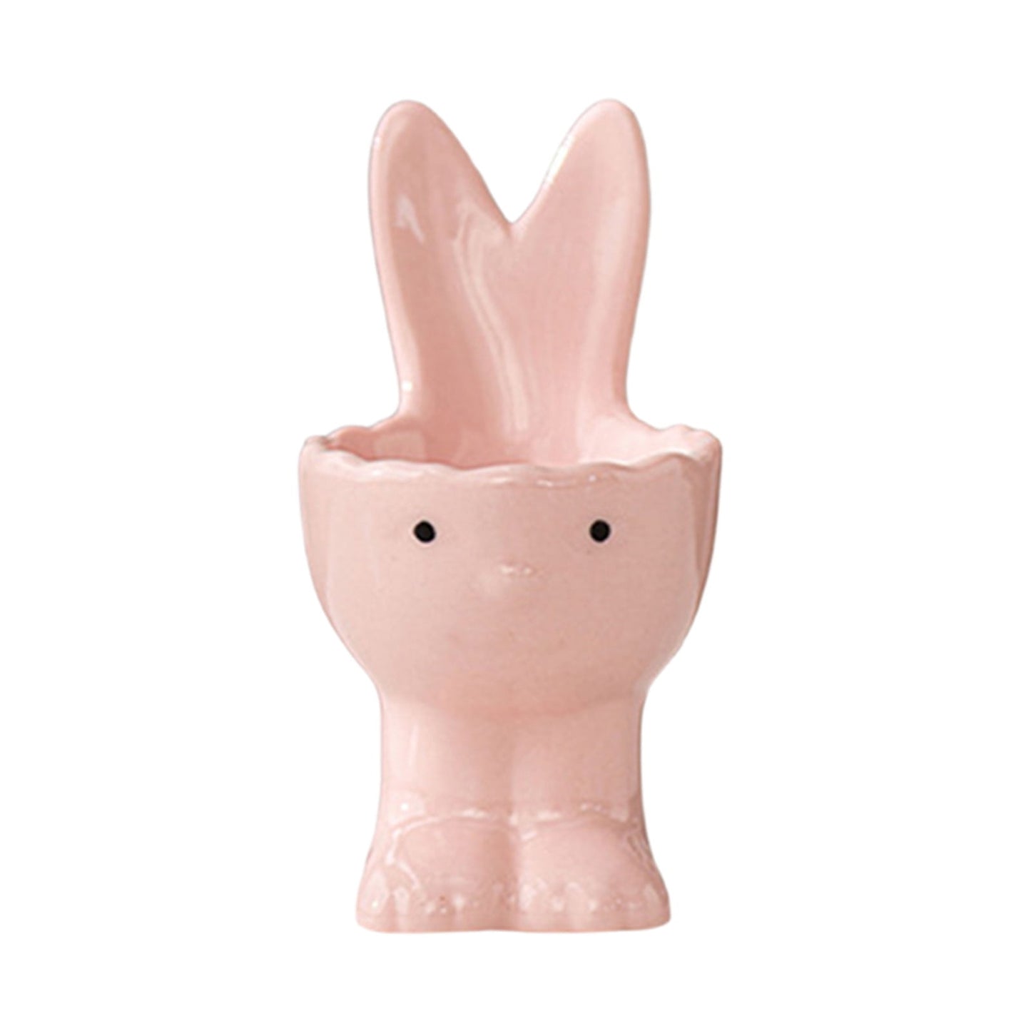 Easter Decor Easter Ceramic Bunny Egg Holders Cup Home Decoration