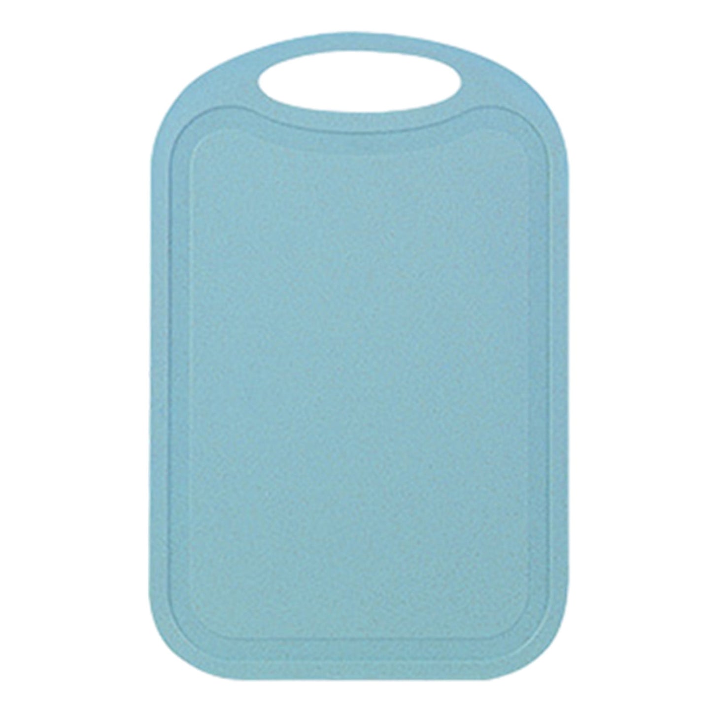 Cutting Board Plastic,Plastic Cutting Boards,Cutting Boards For Kitchen Cutting Boards Plastic Cutting Board Non-Slip Kitchen Chopping Board With Hanging Hole Handle(Blue 13*8in)