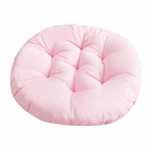 Floor Cushions,Chair Pillow,Water Resistant Cushion,Rocker Chair Pads,Hammock Seating Cushion for Hanging Egg Chair Folding Garden Sofa Patio Garden Swing Chair(Pink 16in)