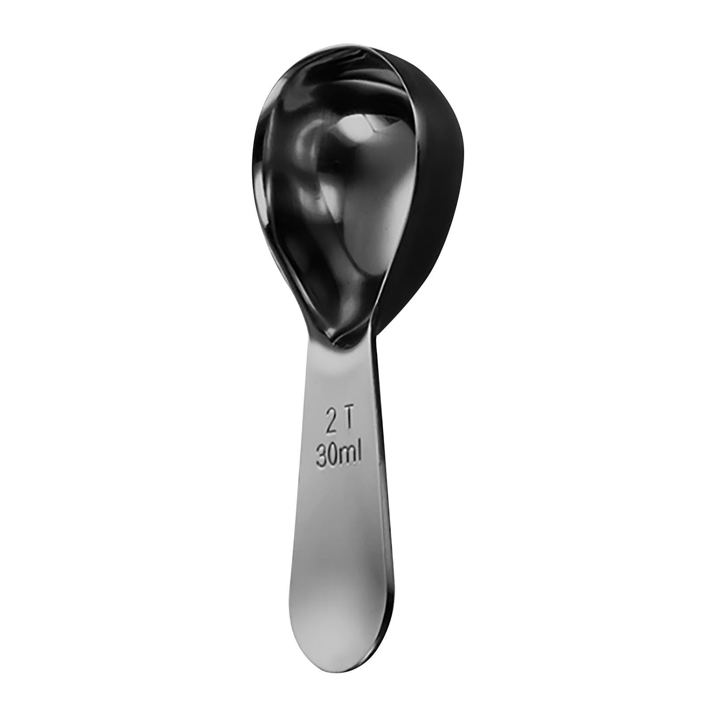 Coffee Scoop,2 Tablespoon Scoop,Coffee Scoop for Ground Coffee,Tablespoon Measuring Spoon,Small 18/13 Stainless Steel Exact Measuring Spoon for Tea Sugar Flour(Gray 2T 30ml 4.6in)