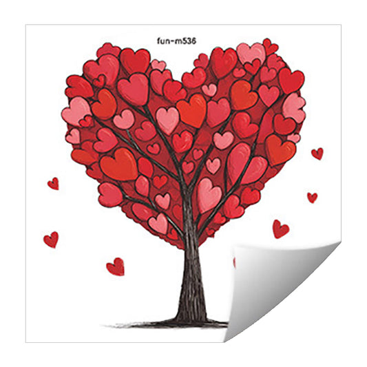 Valentine Decor 2026 Valentines Day Window Decoration Stickers PVC Festival Wall Stickers