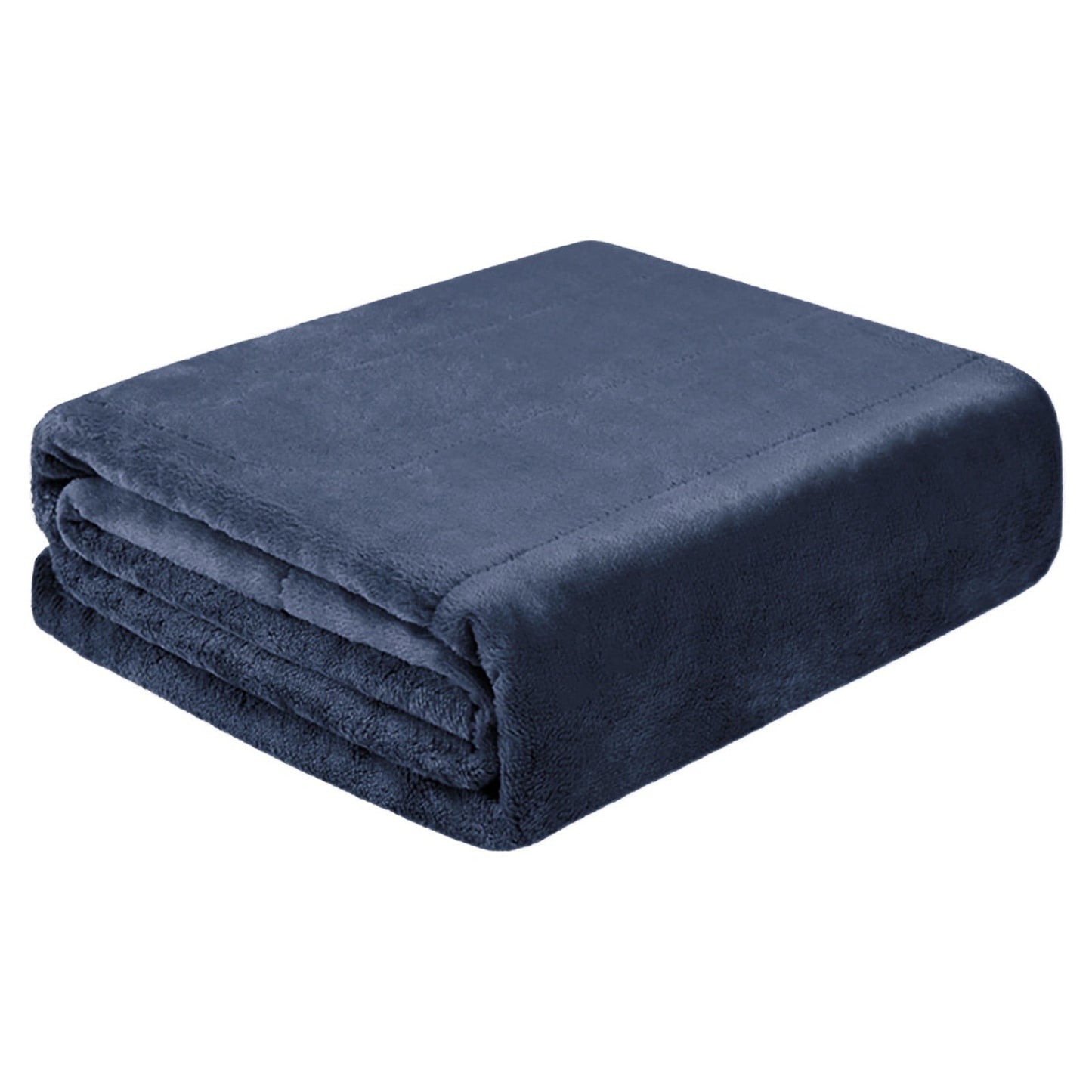 Heated Weighted Blanket,Battery Heated Blanket,Wearable Electric Throw Blanket,Heating Blanket Soft USB Blanket Can Be Washable For Home Travel Office(Navy 55*30in/140*80cm)