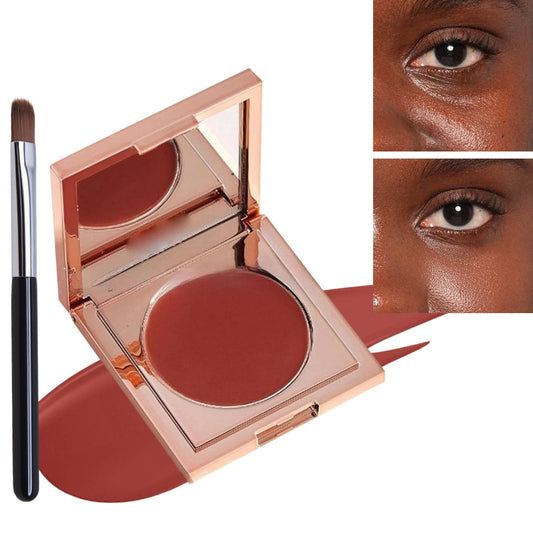 Under Eye Concealer for Dark Circles, Full Coverage Concealers, Under Eye Brightener Color Correcting Concealer, Color Correcting Long Lasting Makeup Concealer for Women, (Red)