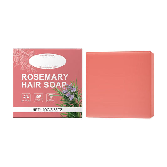 Rosemary Hair Soap,Bar Shampoo And Conditioner,Rosemary & Biotin Shampoo and Conditioner Bar Set for Thinning Hair,Solid Shampoo Soap Bar & Conditioner Bar(100g/3.53oz)Clearance from Biweutydys