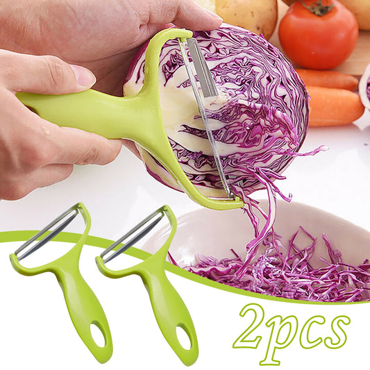 Lettuce Shredder,Cabbage Shredder,Vegetable Cutter Cabbage Slicer,Stainless Steel Fruit Vegetable Potato Peeler Graters Kitchen Must Have for Home Restaurants Peeling