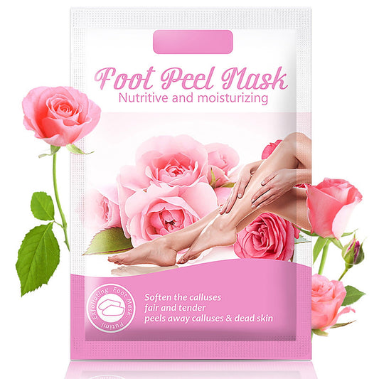 Foot Peeling Mask,Peeling Foot Mask,Exfoliating Foot Mask Socks Baby Feet Mask 1 Pair,Foot Mask,Callus Socks,Dead and Removes,Moisturising Foot Mask(Rose 38ml/1.29fl.oz)from Biweutydys
